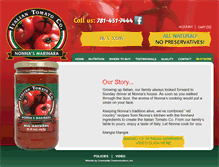 Tablet Screenshot of italiantomatoco.com